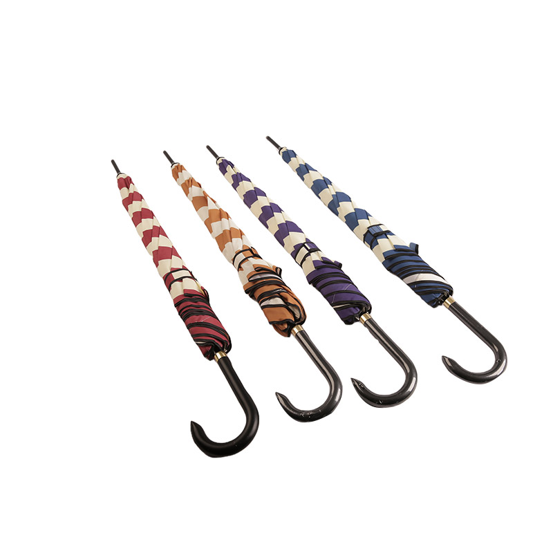 Guarda-chuva listrado Beach Sun Oxford Straight-0E6B0007