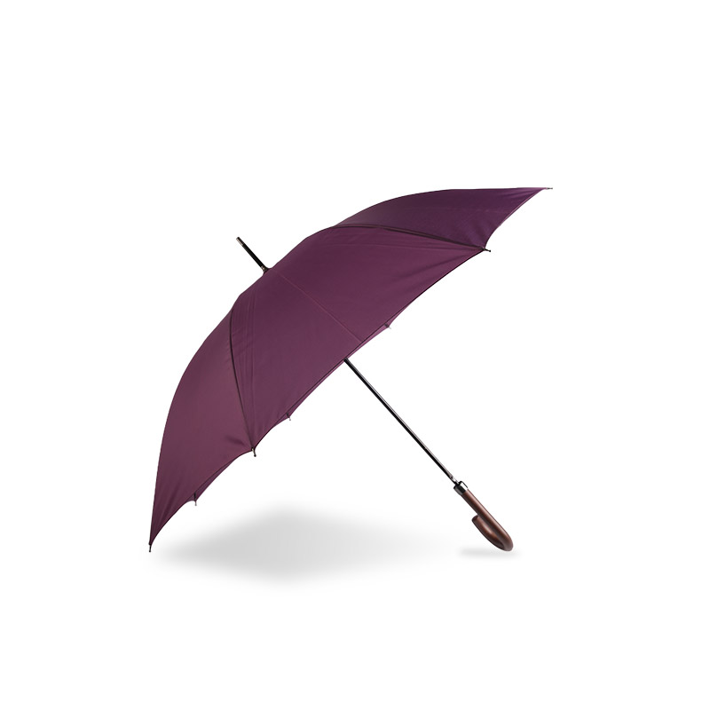 Guarda-chuva reto Pillar Pongee roxo escuro-0E6B0146