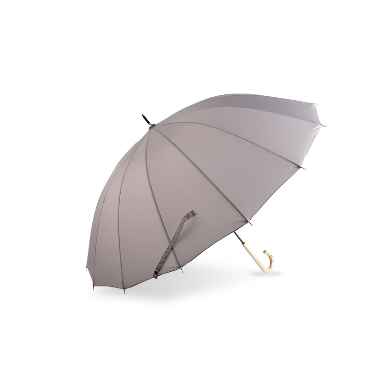 Guarda-chuva leve estilo britânico Pongee Straight-0E6B0259