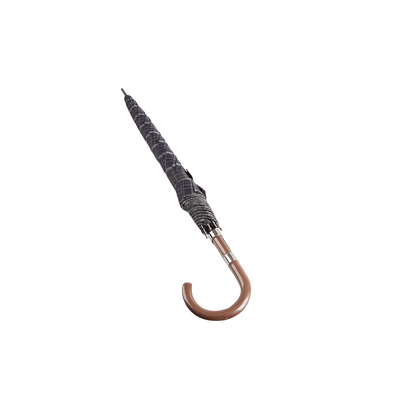 Guarda-chuva reto leve e adequado para homens Pongee-0E6B0362