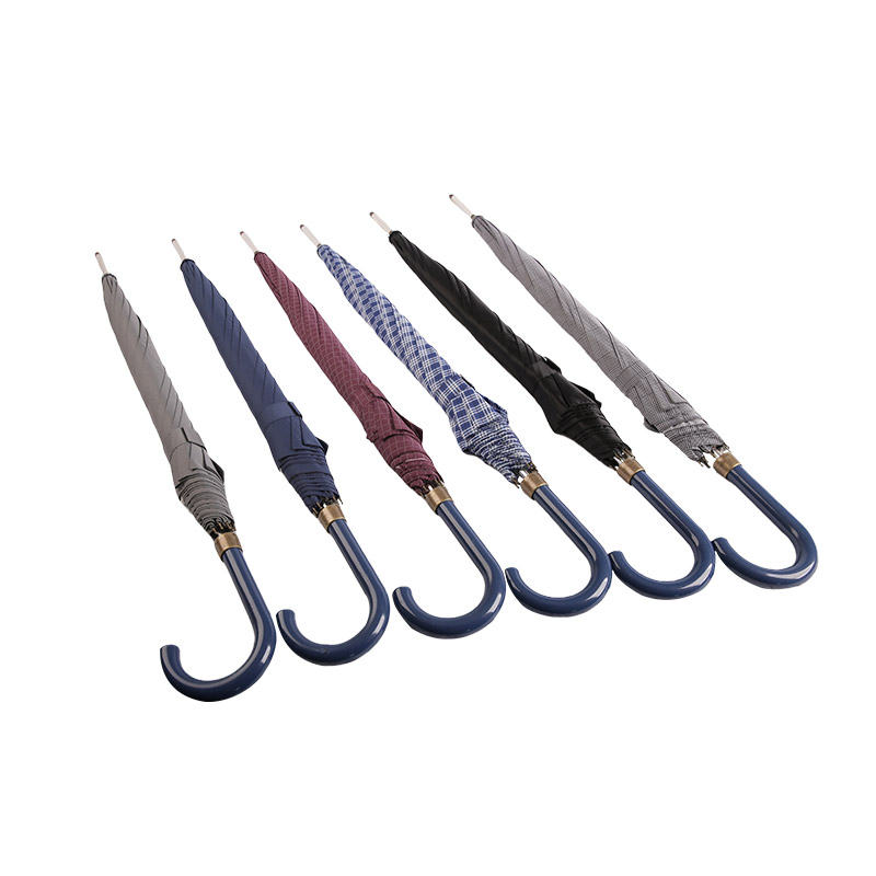 Guarda-chuva pontiagudo pode ser pendurado Pongee reto-0E6B0388