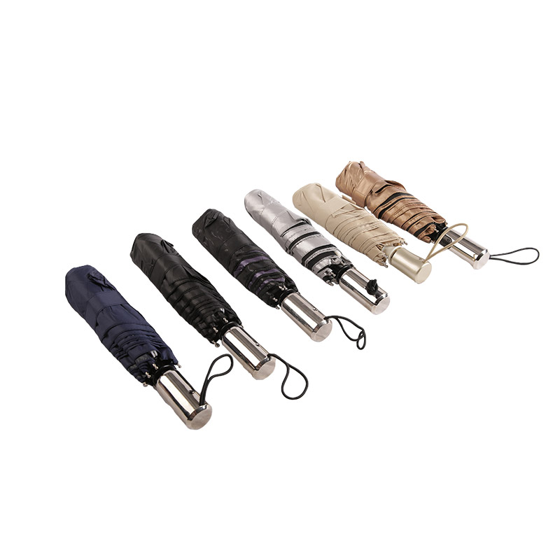 Guarda-chuva três dobras Apricot Atmosphere Pongee-0E6B0465