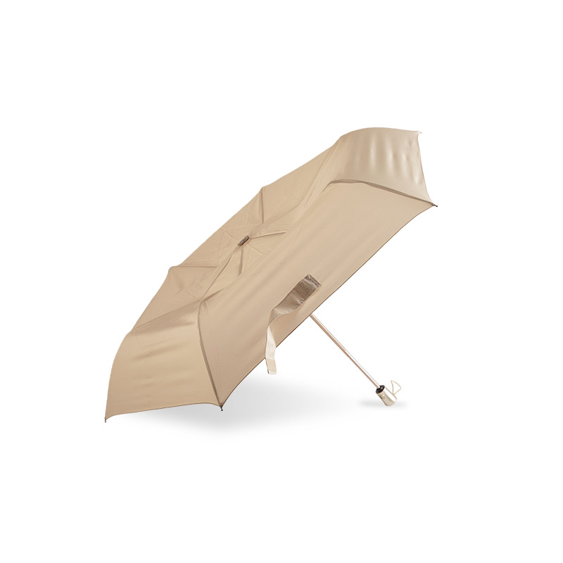 Guarda-chuva três dobras Apricot Atmosphere Pongee-0E6B0465