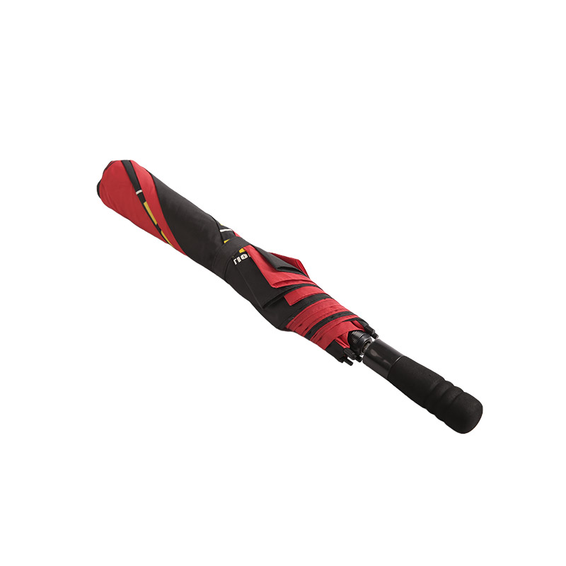 Guarda-chuva duplo pongee com logotipo de duas cores-0E6B0556