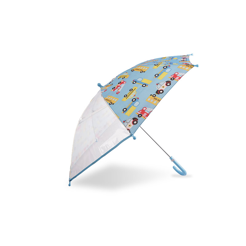 Caricatura Pongee de duas cores + Guarda-chuva infantil POE-0E6B0580