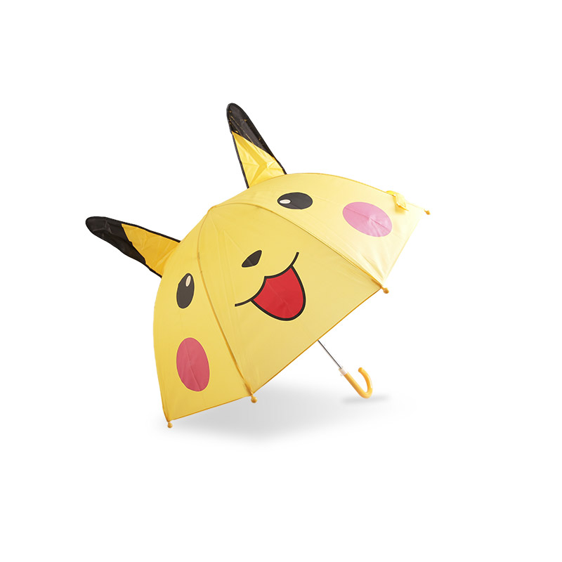 Guarda-chuva infantil de poliéster fofo Pikachu-0E6B0594