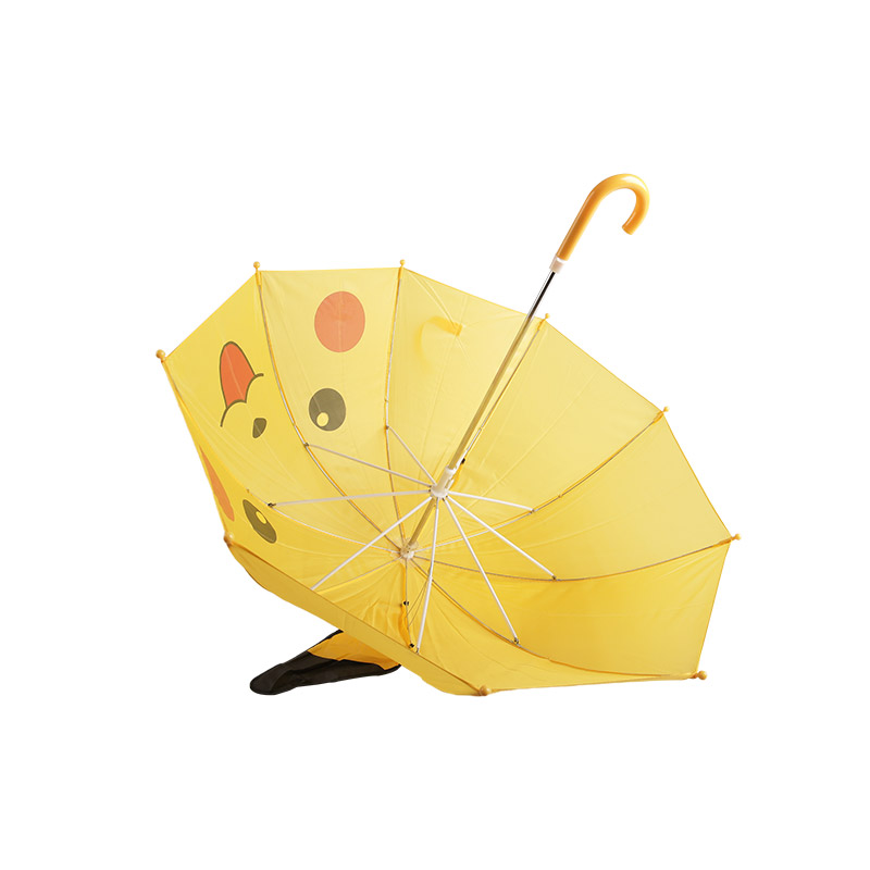Guarda-chuva infantil de poliéster fofo Pikachu-0E6B0594