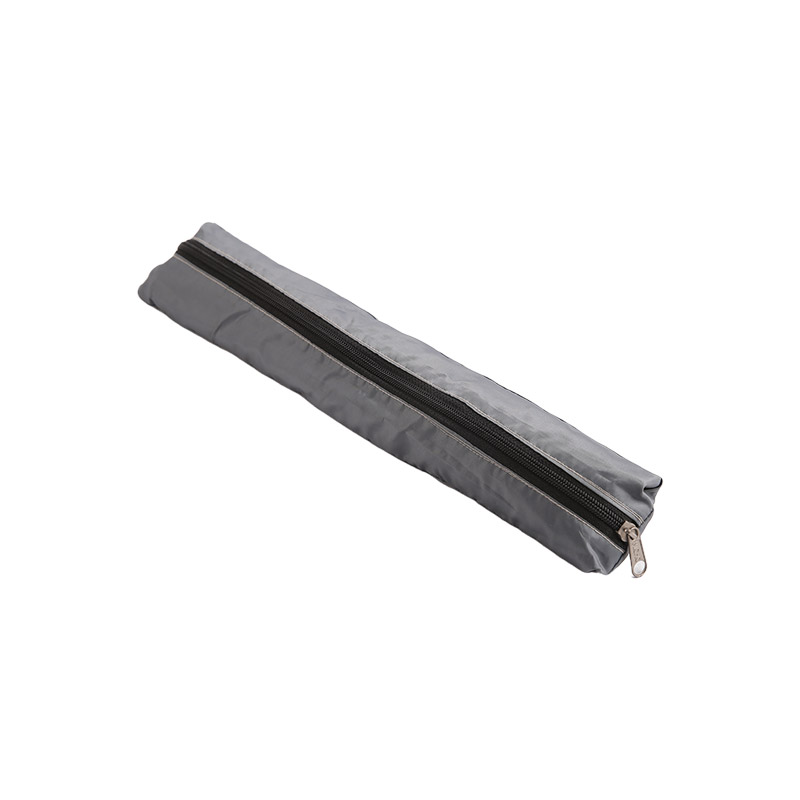 Guarda-chuva duplo simples de metal prateado puro-0E6B0782